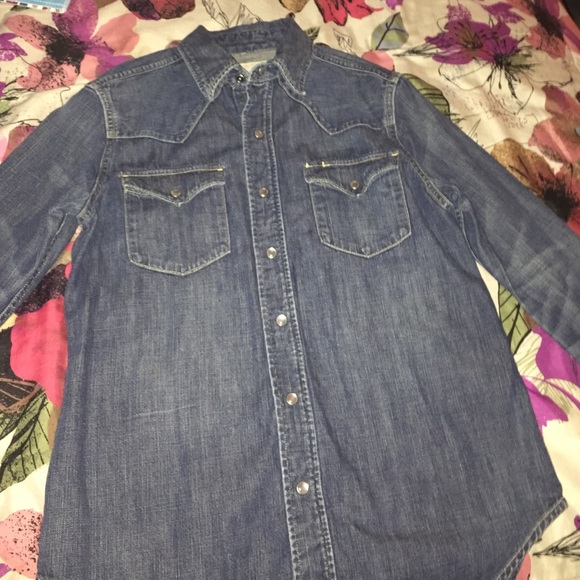 Denim long sleeve