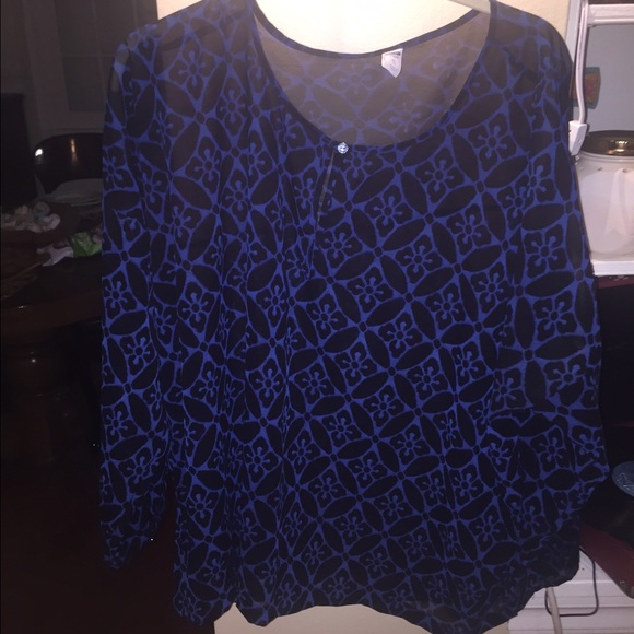 Super cute sheer tunic