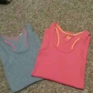 2 tacer back tanks