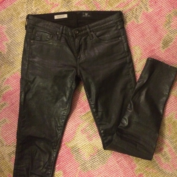 AG Adriano Goldschmied AG coated jeans 27 black - Picture 2 of 2