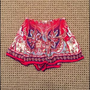 Patrons of Peace Printed Flowy Shorts