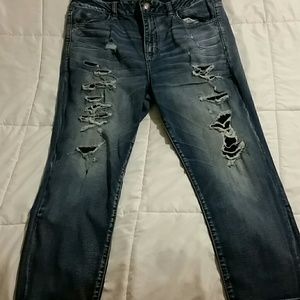 Hi rise jegging crop