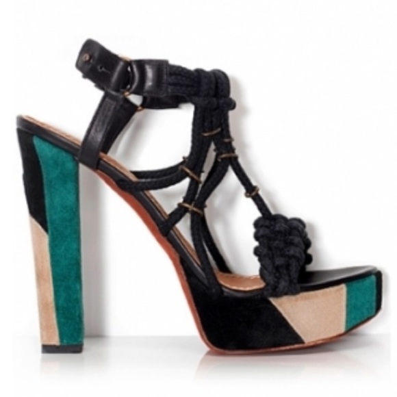 Lanvin Resort 2012 Chunky heel sandals