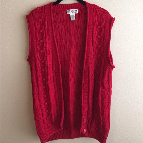 FOR SALE ON ETSY - Vintage Sweater Vest - Picture 1 of 1