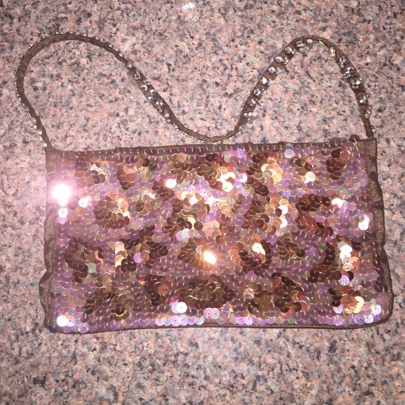 Brand new Zara sequined and studded bag