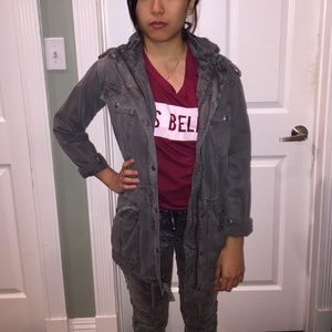 Aritzia light grey jacket