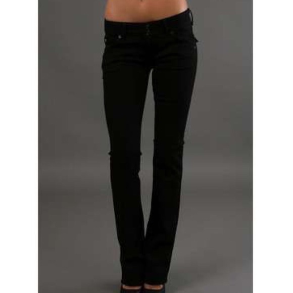 Black hudson jeans boot cut