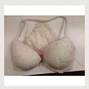 PINK -  Date Racerback Push Up Bra
