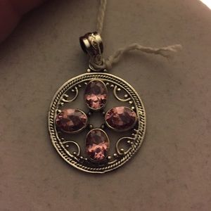 2 for $8 Pink Topaz pendant