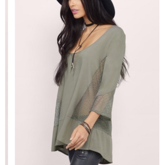 NWT TOBI NADINE TUNIC - Picture 2 of 3