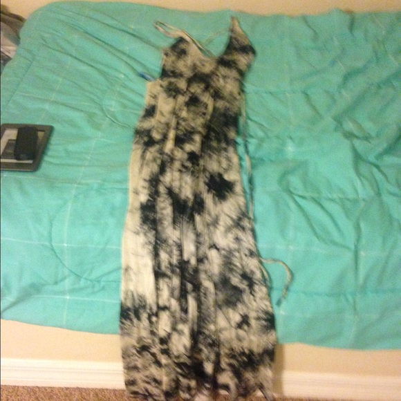 Tye dye maxi dress