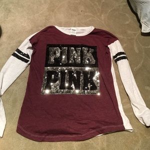 Victoria's Secret PINK long sleeve crew neck