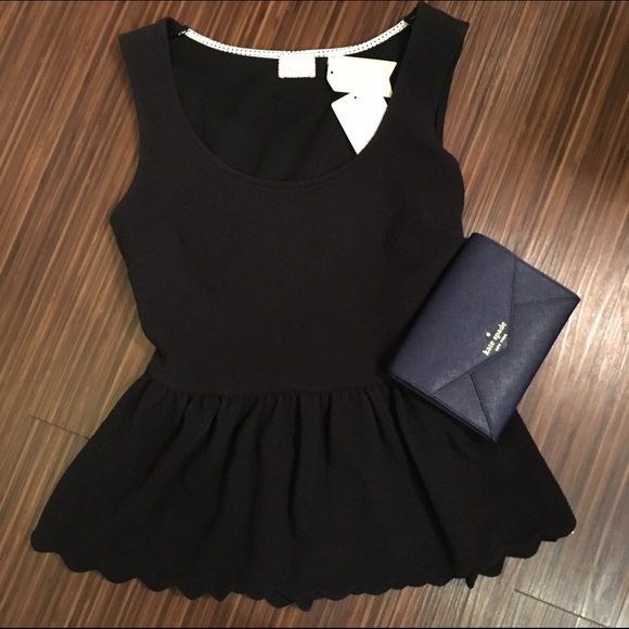 Anthropologie Peplum Top