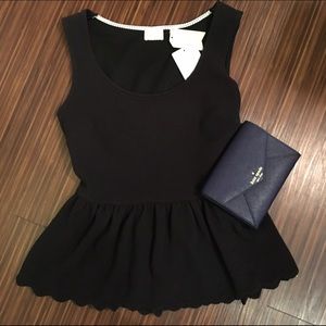 Anthropologie Peplum Top