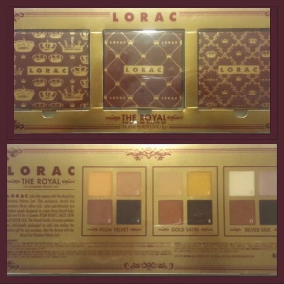 Lorca The Royal Eye Shadow Palette Set 3 Palettes! - Picture 2 of 4