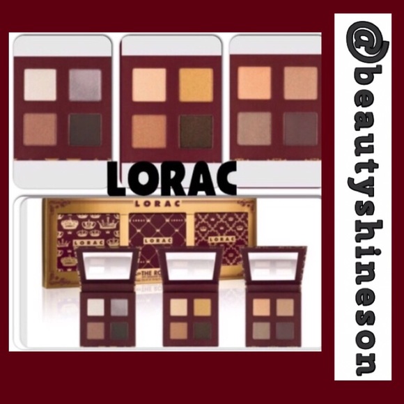 Lorac Other - Lorca The Royal Eye Shadow Palette Set 3 Palettes!