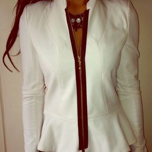 Peplum jacket/blazer