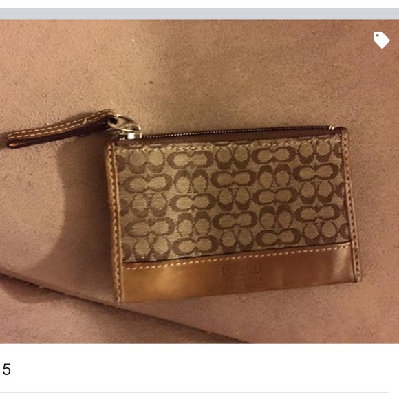 Coach change purse