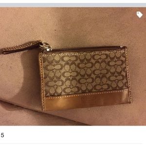 Coach change purse