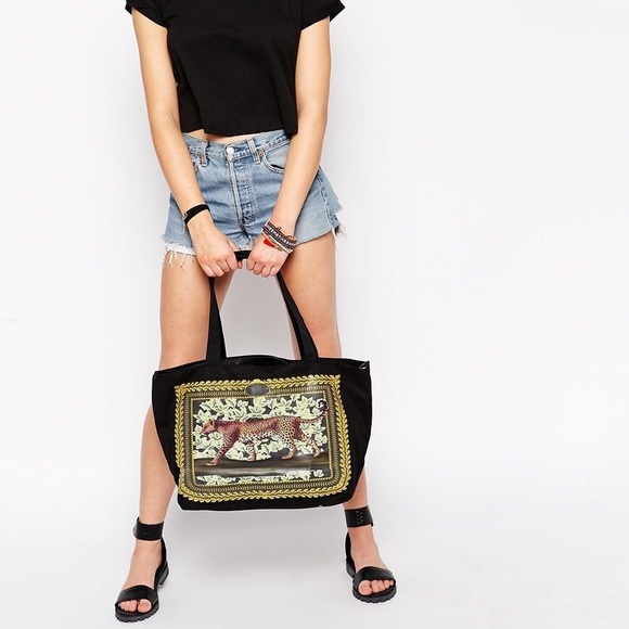 THURSDAY FRIDAY designer Leopard Tote