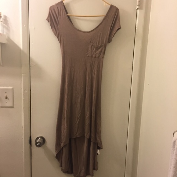 Light brown summer dress