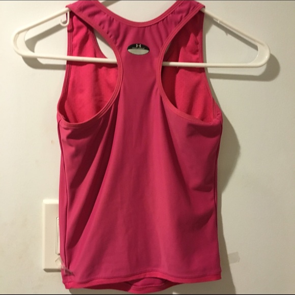 ♥️ Pink UnderArmour Racerback Tank - Picture 3 of 4