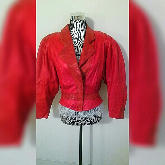 Michael Jackson Thriller inspired leather jacket