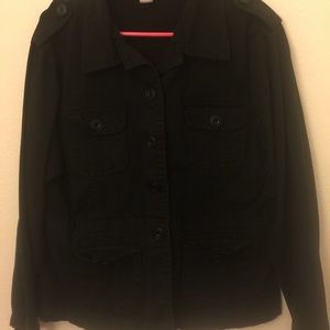 Max Studio Button up Blazer 100% Cotton