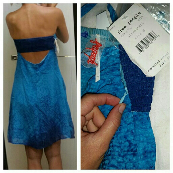 New free people ultra mari stormy nights dress S - Picture 4 of 4