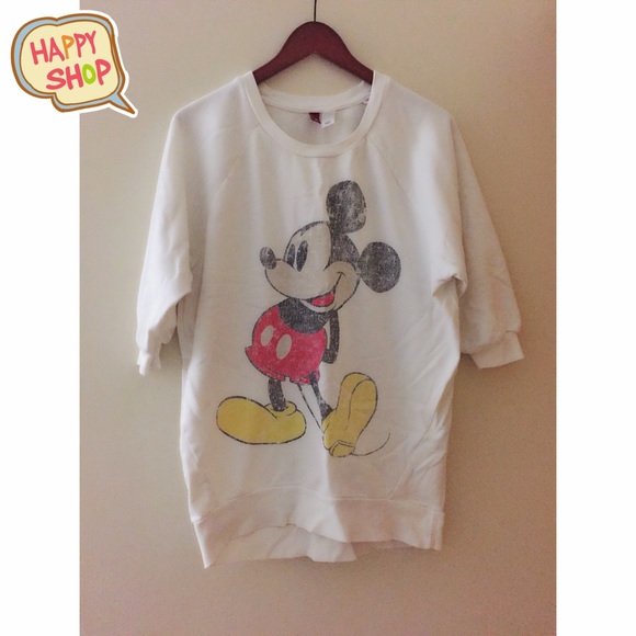 H&M Mickey Mouse Top