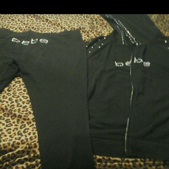 Bebe jacket and pant set