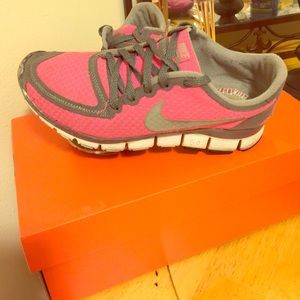 Worn Nike free 5.0 size 8