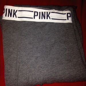 Grey colored PINK Leggings