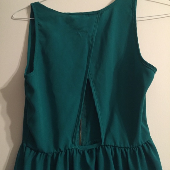 Green/Blue dress - Picture 3 of 3