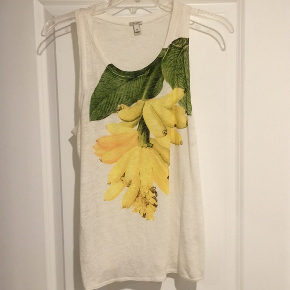 J. Crew banana tank top. Cotton. Sz. XS
