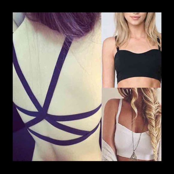 Black Strappy bralette