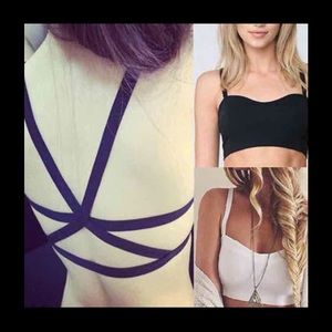 Black Strappy bralette