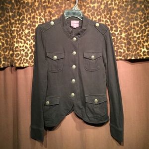 Forever 21 military sweater jacket