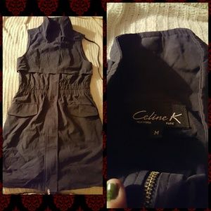 Sexy Celine K blue modern dress
