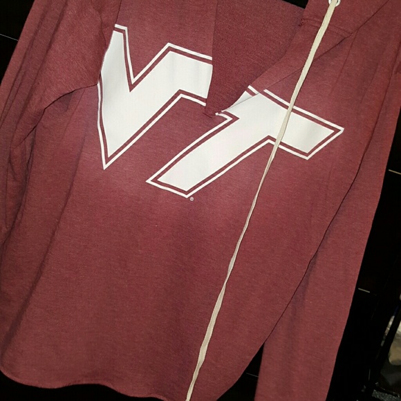 PINK collegiate Virginia Tech long-sleeve