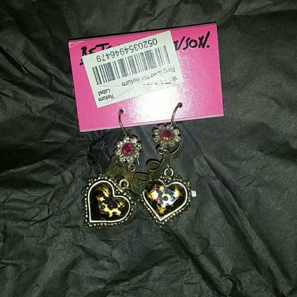Betsey Johnson earrings