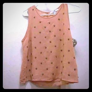 Coral Studded Top