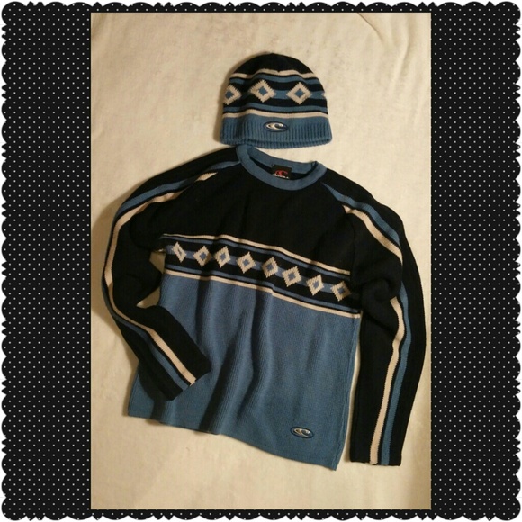 *O'Neill Sweater & Beanie-like NEW!*
