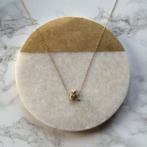 Dainty Owl Necklace
