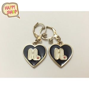 Harajuku Heart Drop Earrings