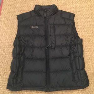 Men's Columbia Down Vest XL