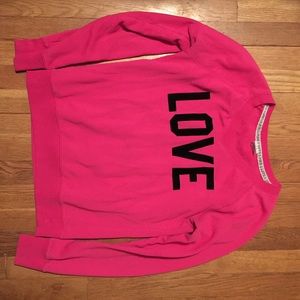 Pink brand sweatshirt