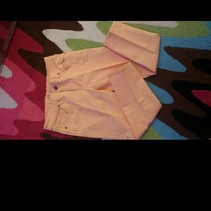 Peach cabi skinny jeans