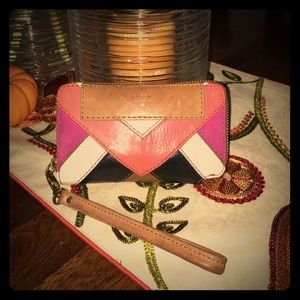 Authentic Fossil wallet clutch