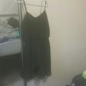 Black cocktail dress